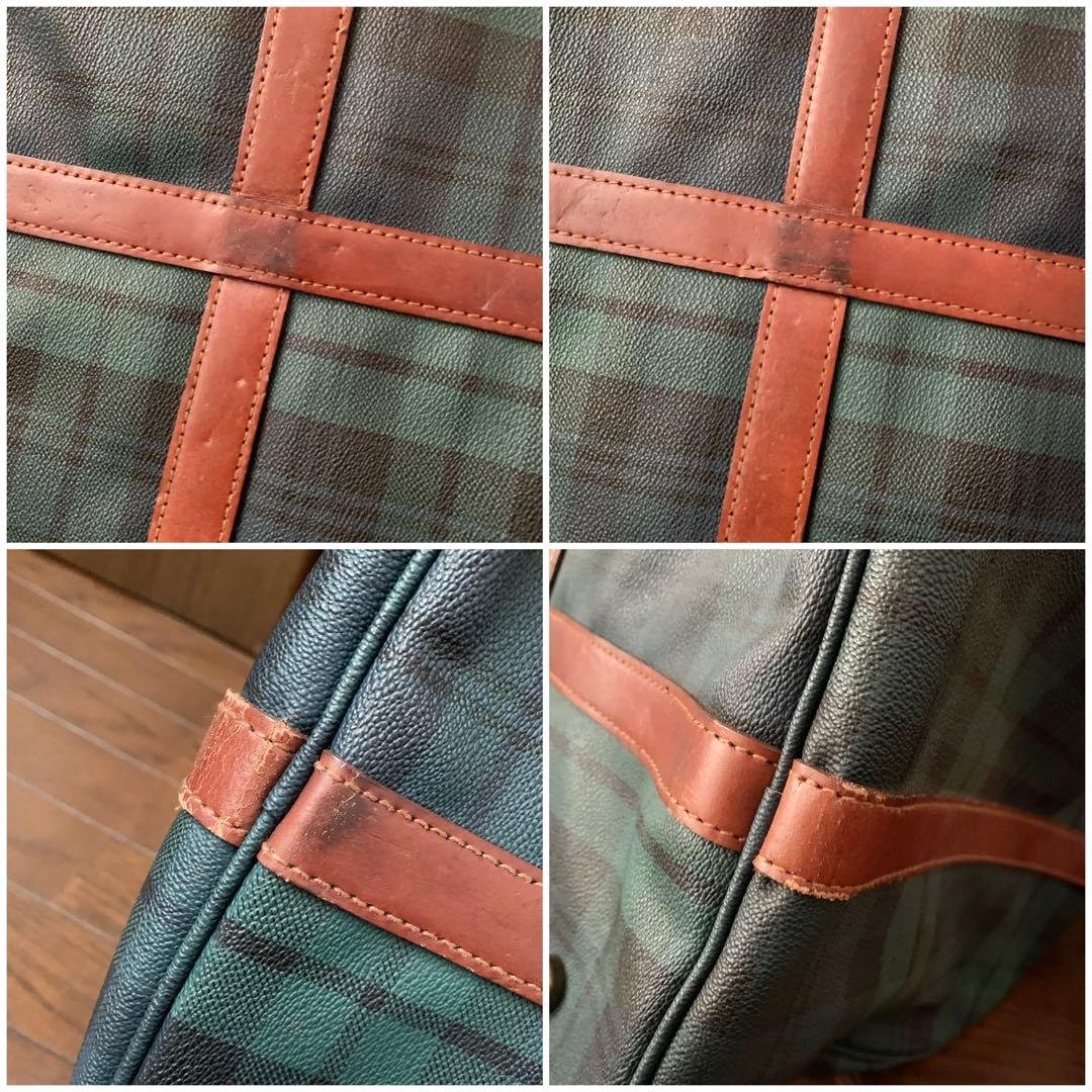 ラルフローレン ボストンバッグ 旅行用 南京錠 ブラシ ネームタグ付