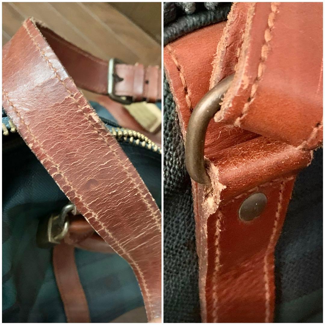 ラルフローレン ボストンバッグ 旅行用 南京錠 ブラシ ネームタグ付