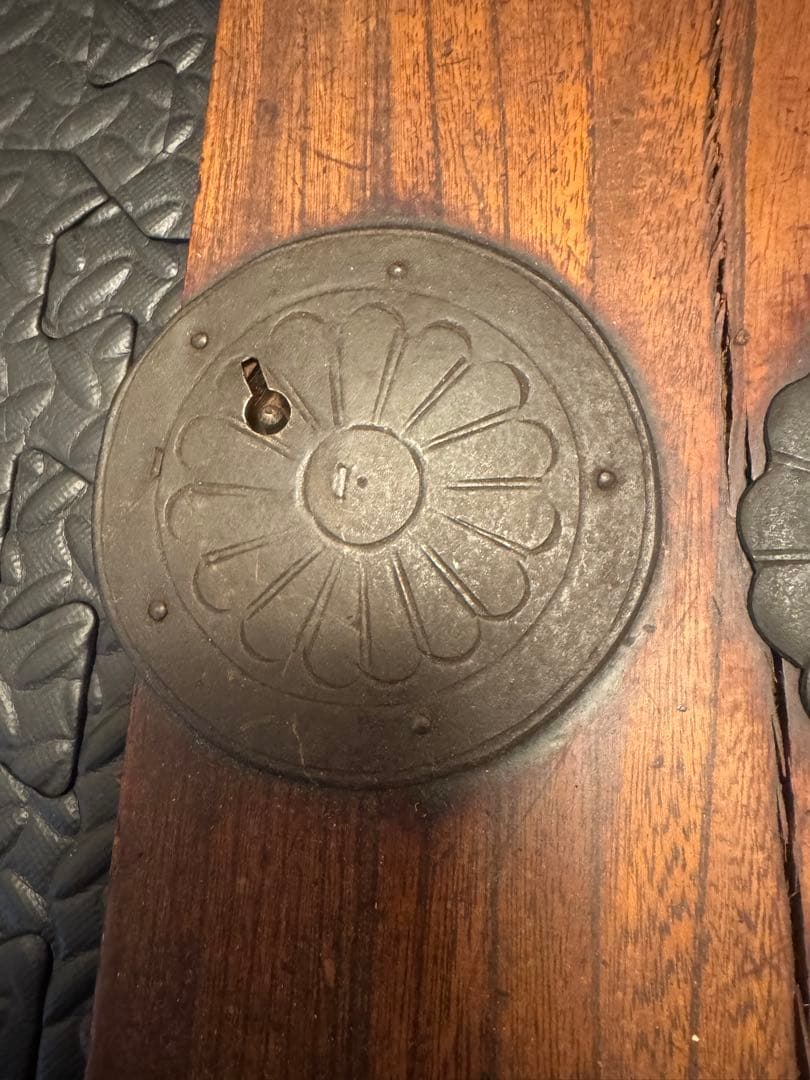 舟箪笥　扉のみ　当時物　美品