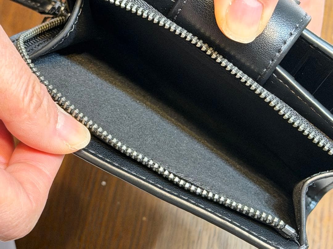 COACH ブラック 二つ折り財布　未使用品