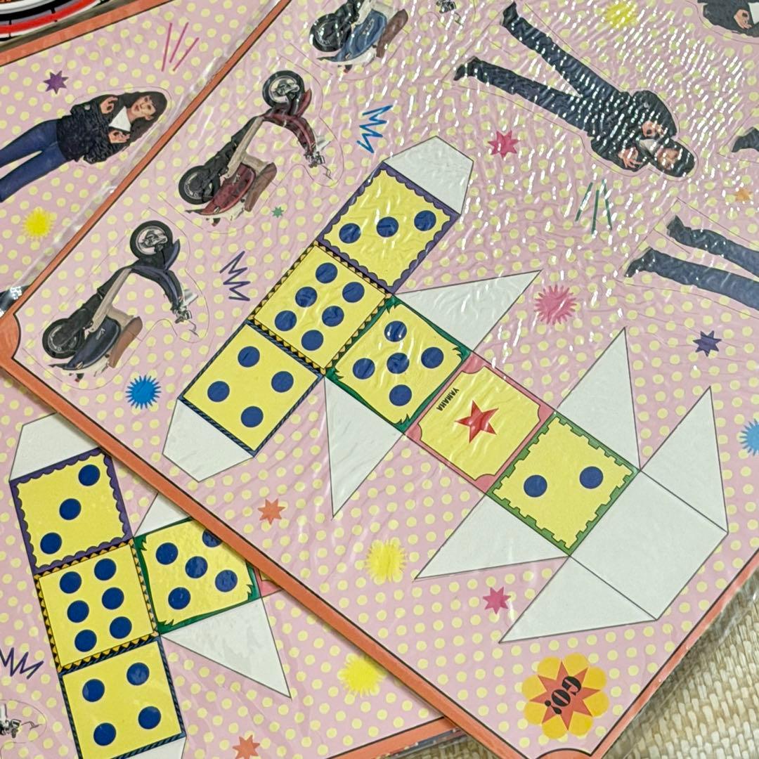 【非売品】 パフィー YAMAHA Vino ノベルティ すごろく 未開封 6点