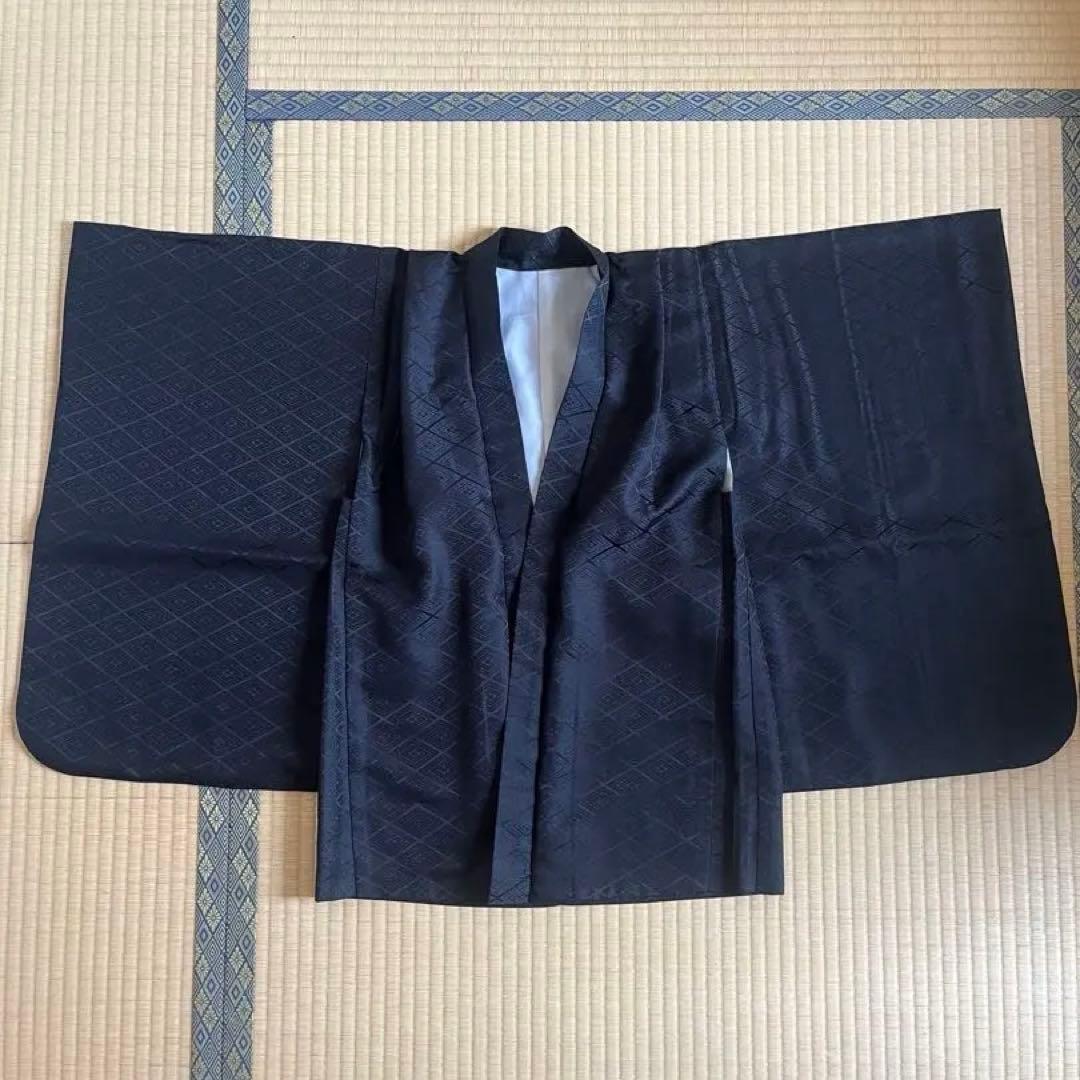 七五三 5歳 羽織袴12点フルセット 肩上げ済