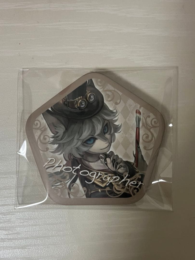 【アニメイト限定】第五人格 IdentityⅤ 五角形缶バッジ 写真家 ジョゼフ