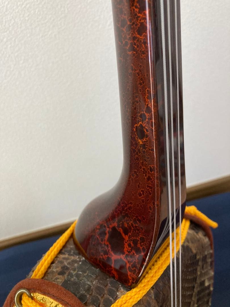 希少！輪島塗の沖縄三線本体