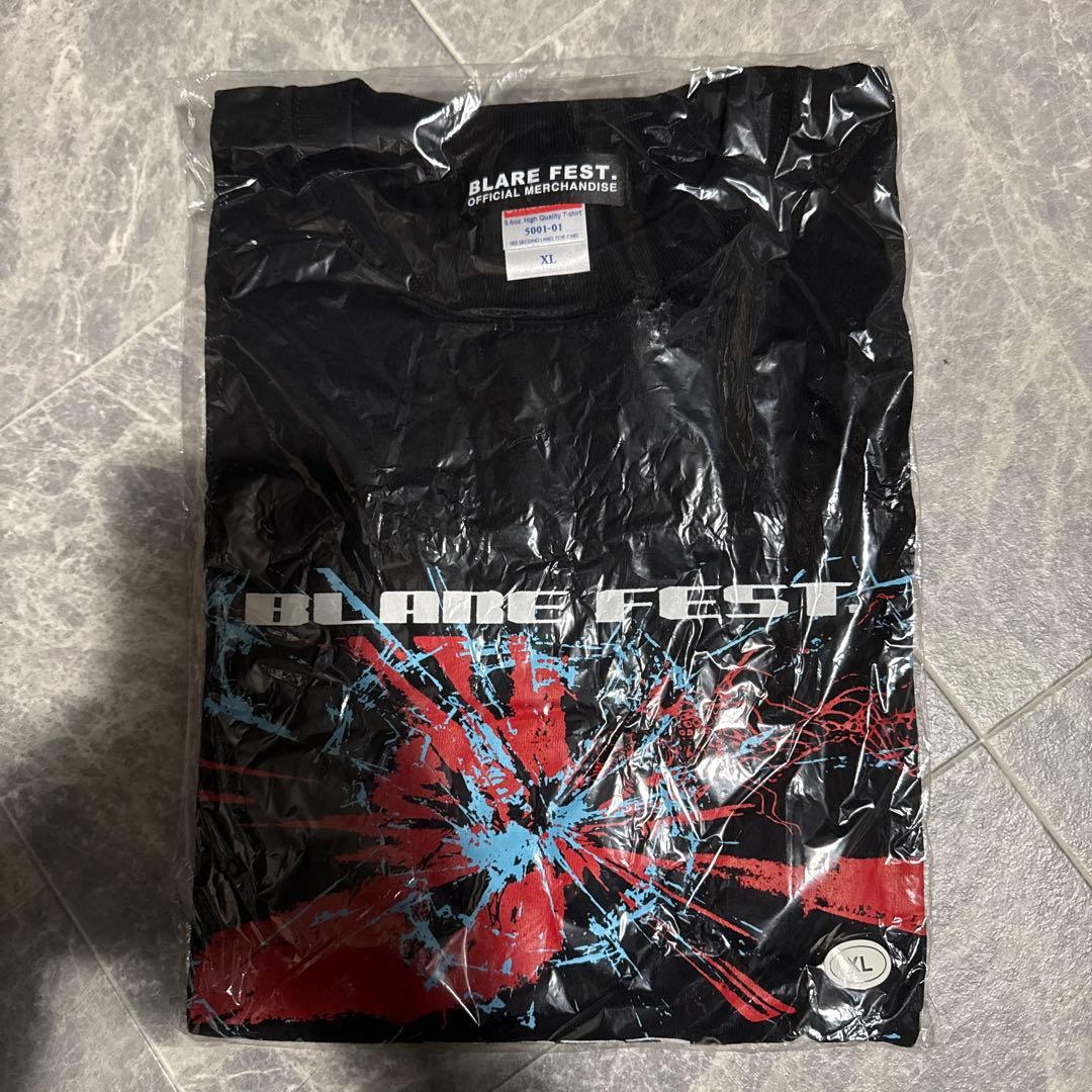 coldrain主催　BLARE FEST.23 T-SHIRT XL