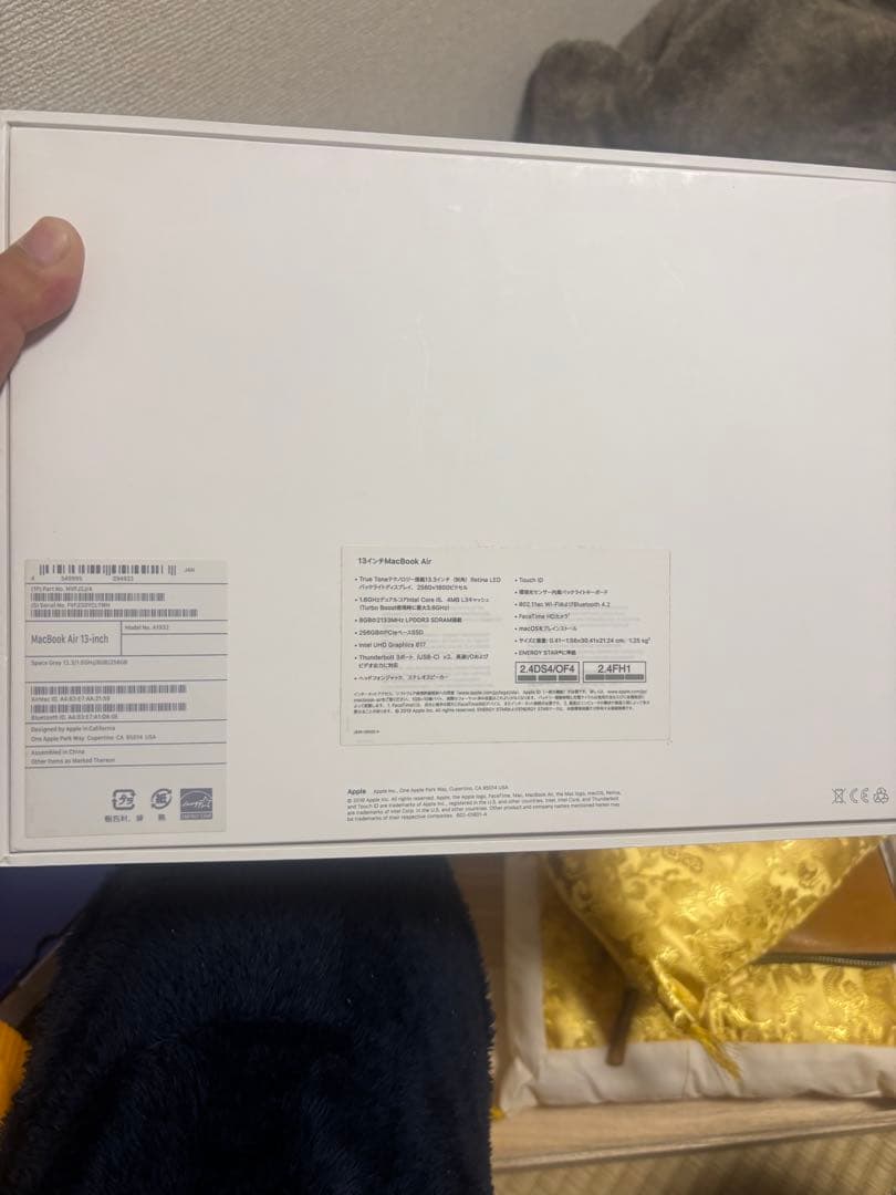 MacBook Air2018 8GB/256GB美品