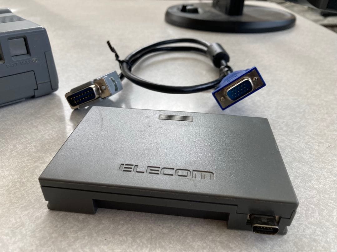 CRT PACK AD-98NSE 動作確認済み PC-9801ノート用エレコム