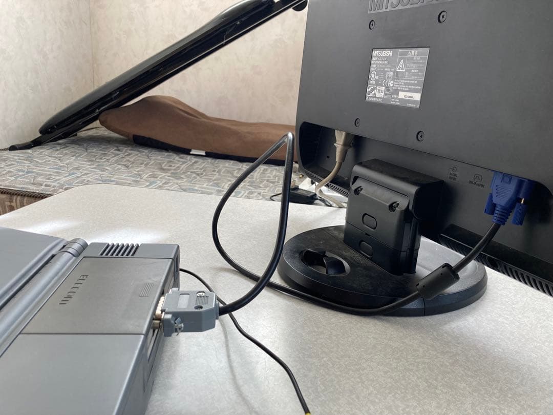 CRT PACK AD-98NSE 動作確認済み PC-9801ノート用エレコム