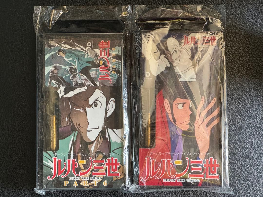 ルパン三世50周年記念ダーツセット DARTSLIVE限定カード、限定テーマ付き