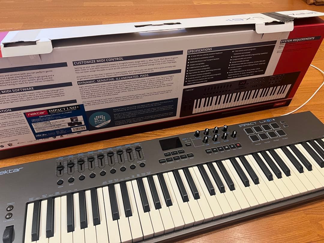 Nektar Technology IMPACT LX61+ MIDIキーボード