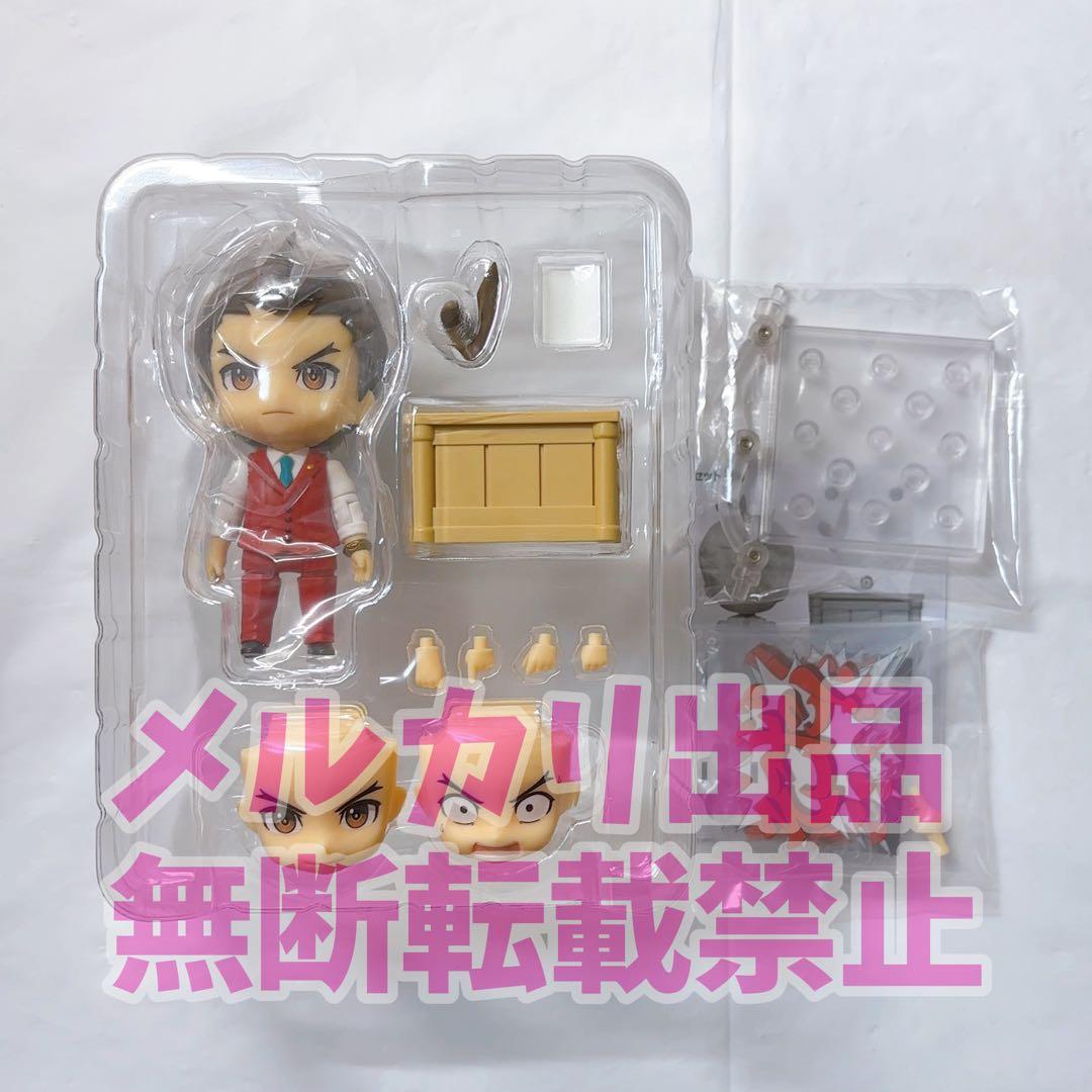 【正規品・美品】ねんどろいど 逆転裁判 王泥喜法介 フィギュア