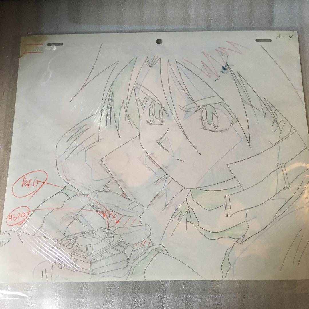 超貴重　オグロアキラ作画監督回　勇者特急マイトガイン　セル画その38