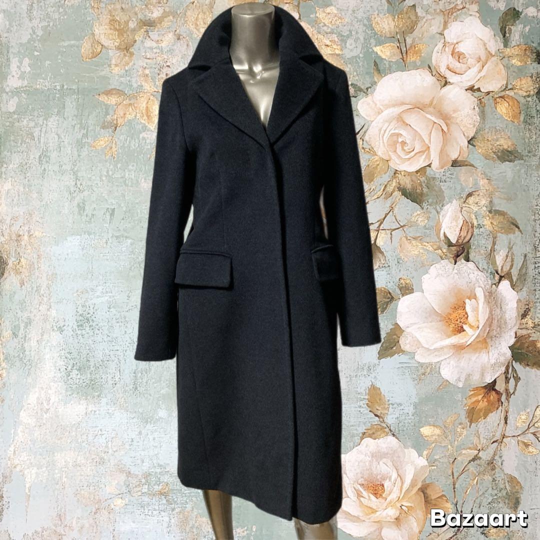 113Y251223H未使用級 MAXMARA マックスマーラ ロングコート