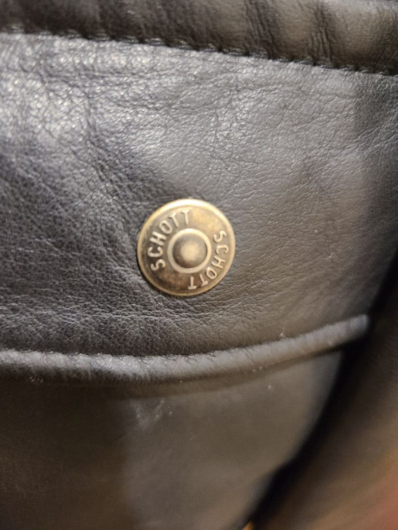 k*n様 Schott ポリスマンジャケット　レザージャケット