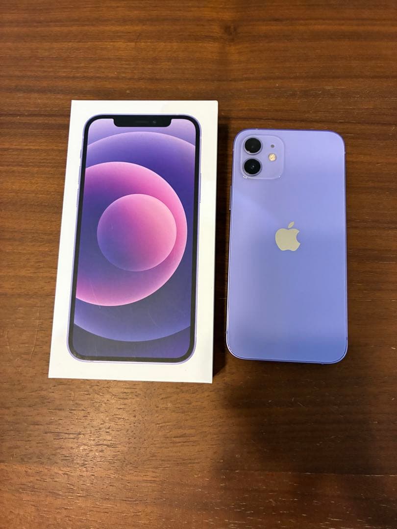 iPhone12 128GB パープル バッテリー88%