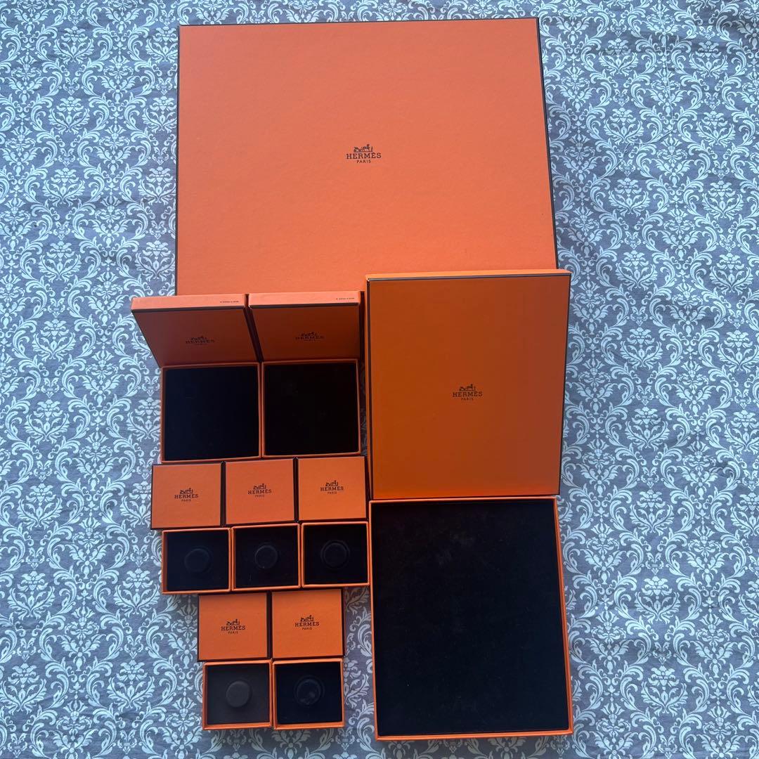 HERMES エルメス　アクセサリー　ジュエリー　BOX 箱　保存箱
