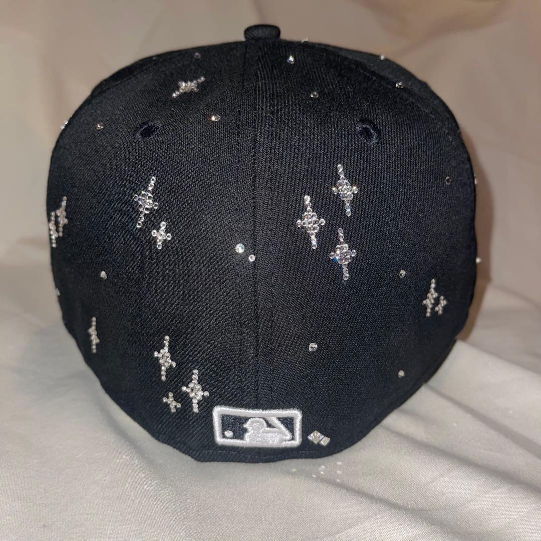Misa ジュエルキャップ ヤンキース ブラック 738