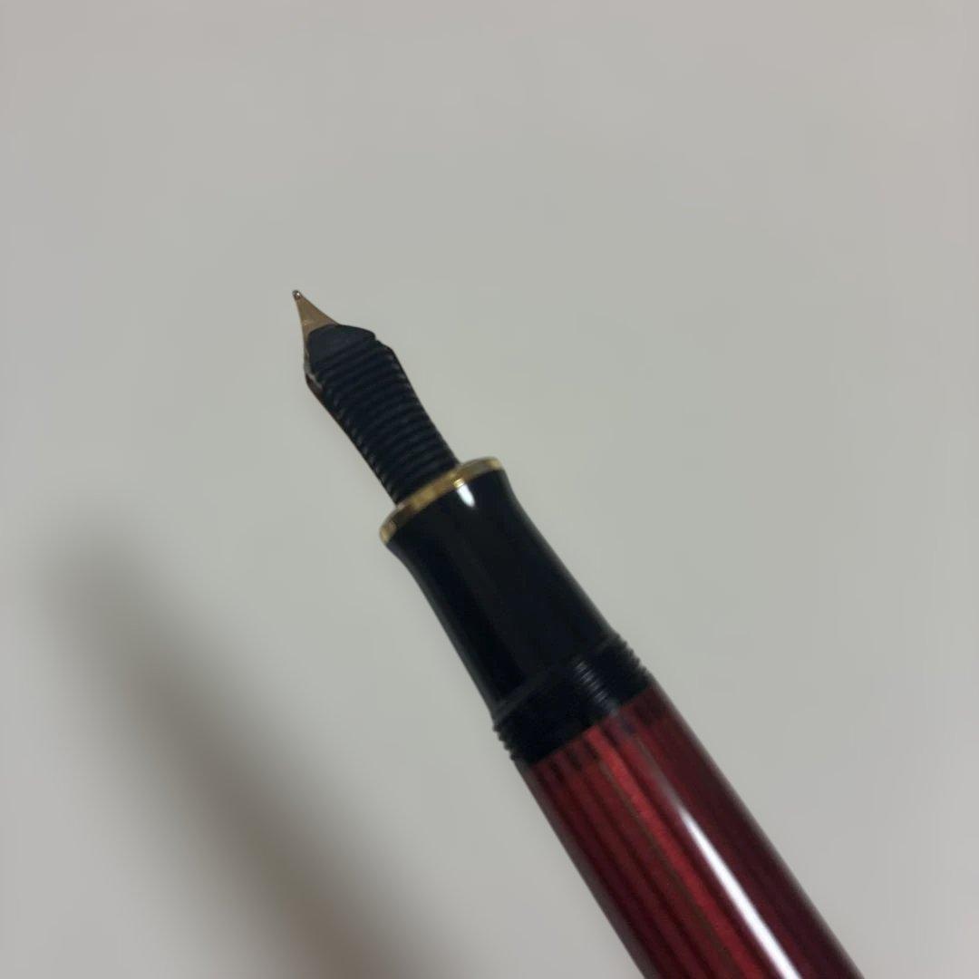 ペリカン スーベレーン M400 レッドストライプ　EF