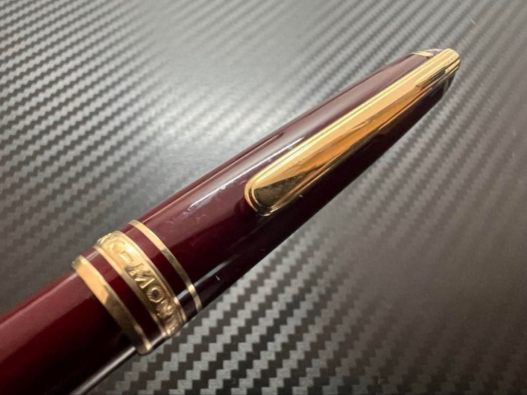美品 144 M ボルドー 中白 モンブラン 万年筆