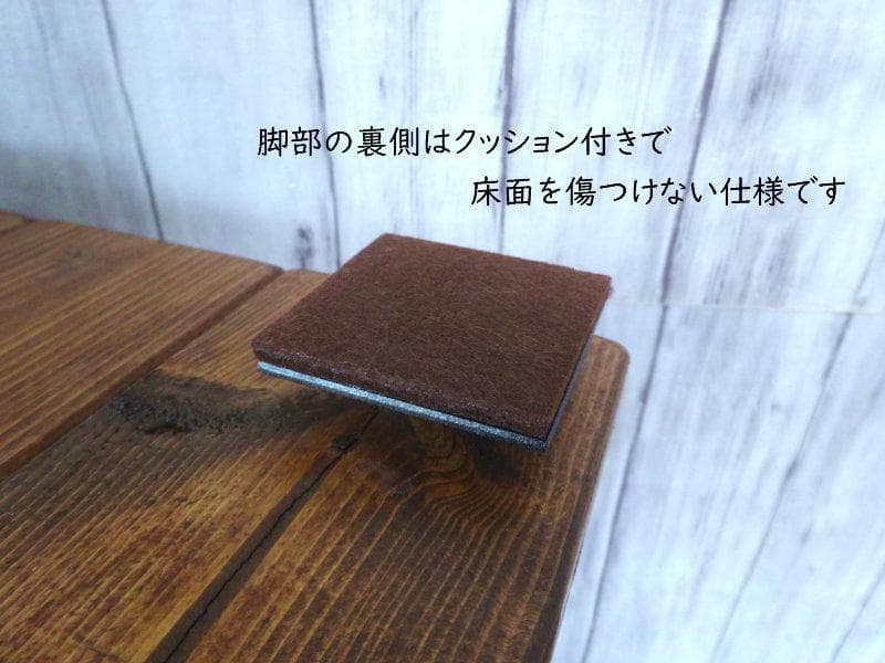 ハンドメイド　サイドローテーブル　(ナチュラル)