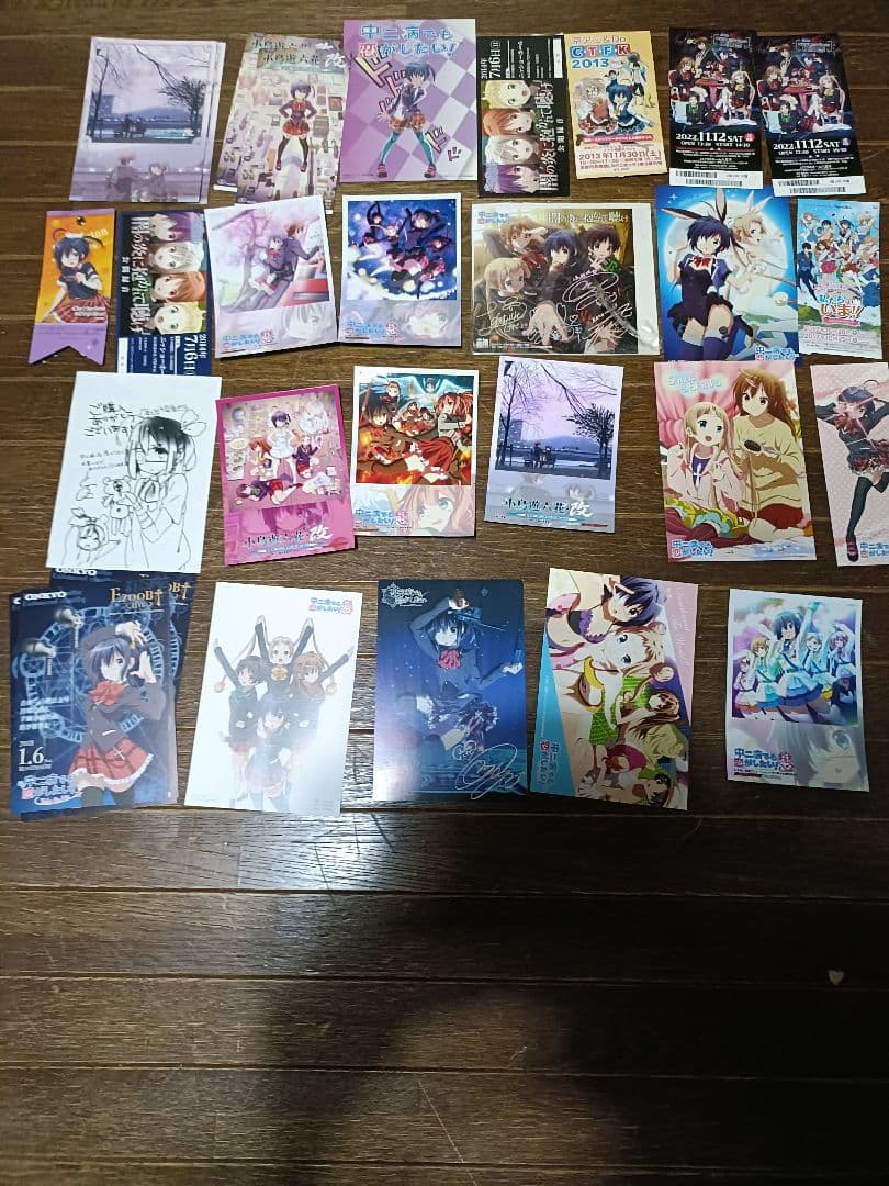 C*a様 中二病でも恋がしたい！　ブロマイド類　まとめ売り