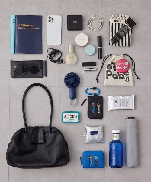 む*ち様 ear PAPILLONNER ロングハンドルボストンバッグ