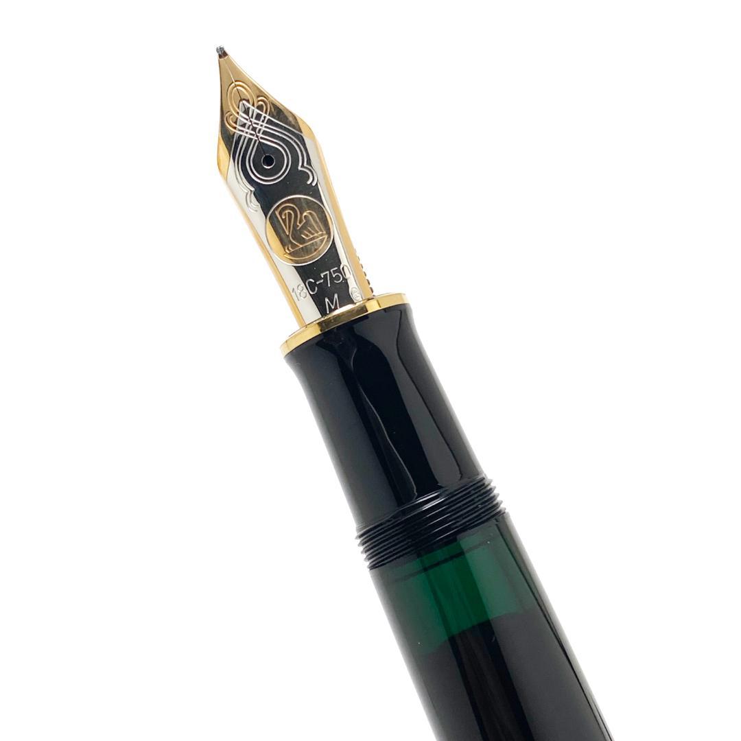 美品 Pelikan ペリカン 万年筆 スーべレーン M1000 ブラック M