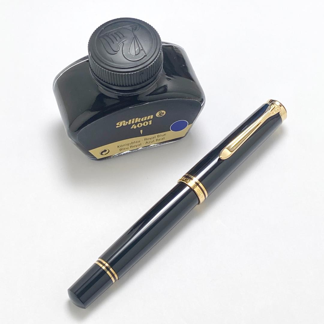美品 Pelikan ペリカン 万年筆 スーべレーン M1000 ブラック M