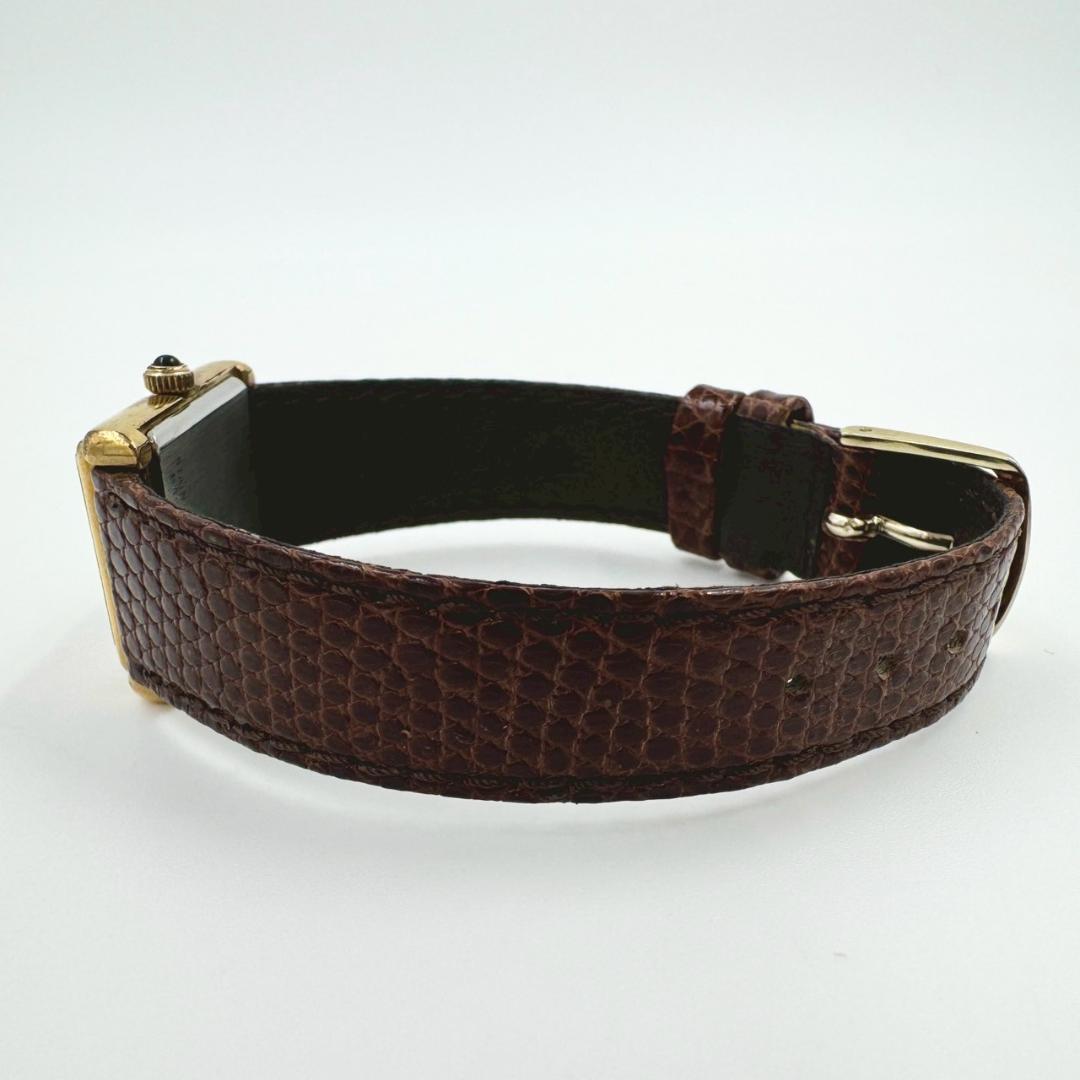 【新品電池】LONGINES ロンジン ゴールド文字盤 スクエア レディース