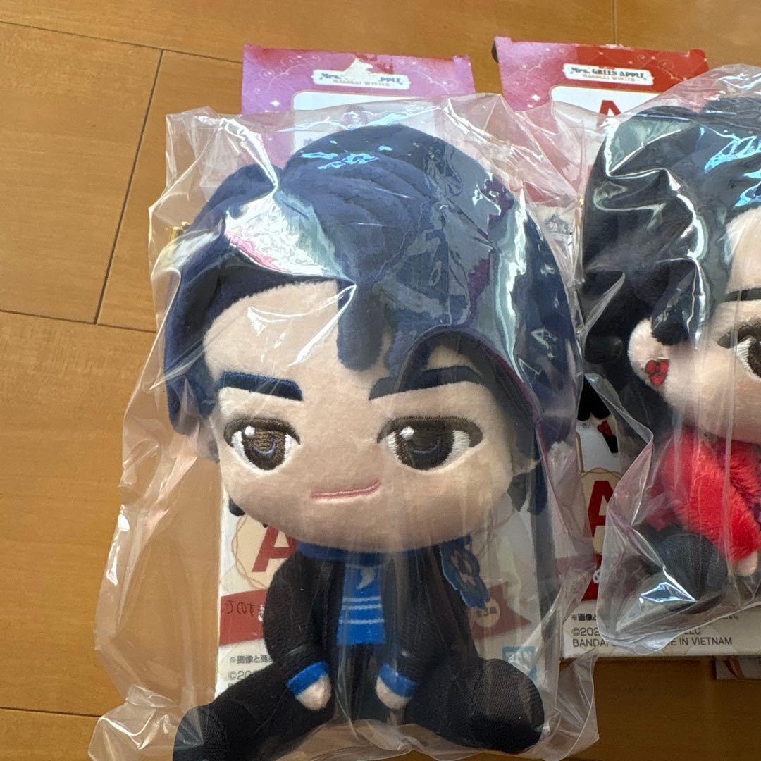 ミセス 一番くじ A賞 ぬいぐるみマスコット コンプ