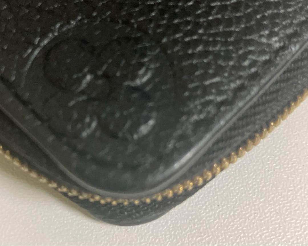 【美品】ルイヴィトン パース アンプラント モノグラム ノワール