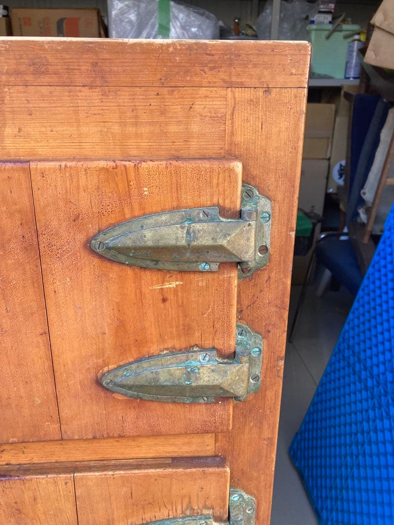 昭和レトロ　木製冷蔵庫　保冷庫