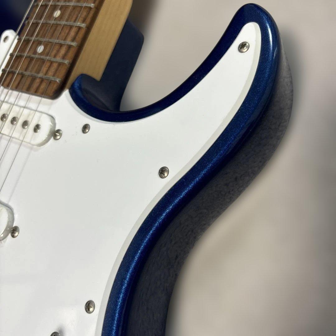 Yamaha PAC012 Jブルー エレキギター　ピックとケースとケーブル付き