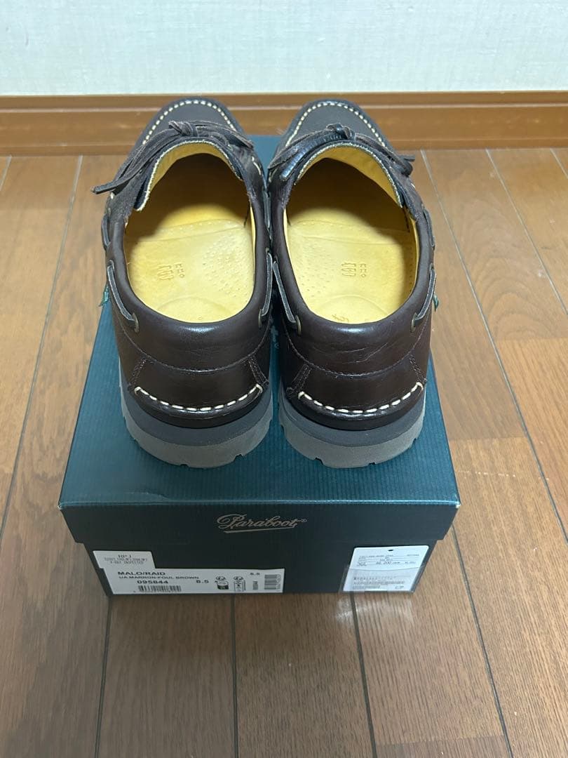 Paraboot MALO マロ　ユナイテッドアローズ別注　焦茶　ブラウン