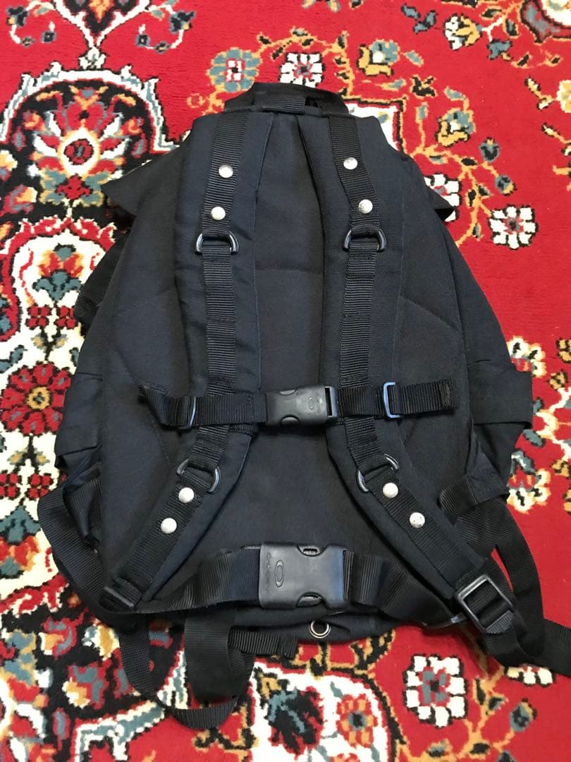 7/5画像追加 Oakley ブラック リュック(ビンテージ)