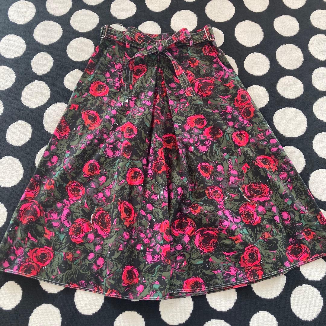MARNI フラワー　スカート　マルニ　プランシー　ワンピース　ロングスカート