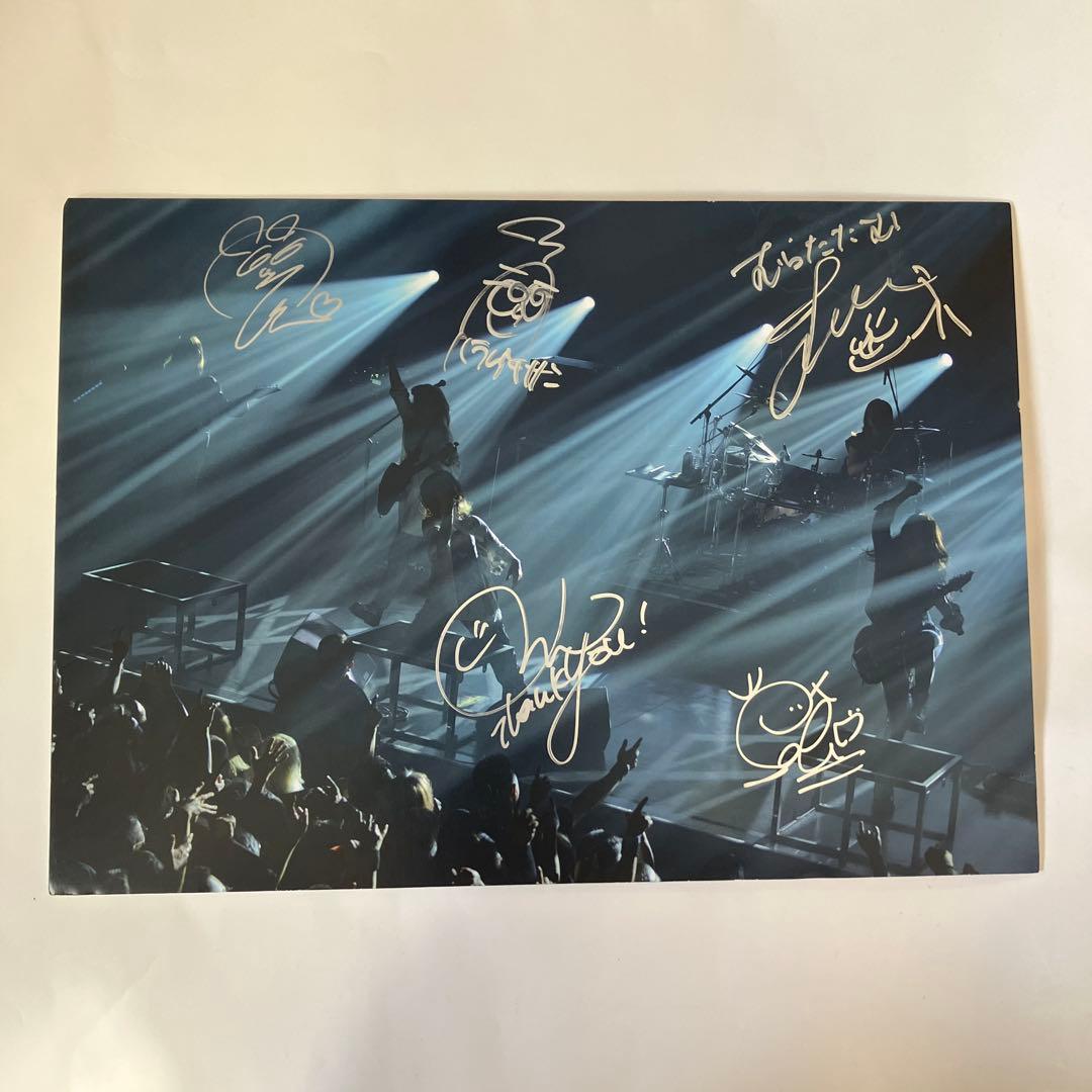 NEMOPHILA タワレコパネル 直筆サイン入り