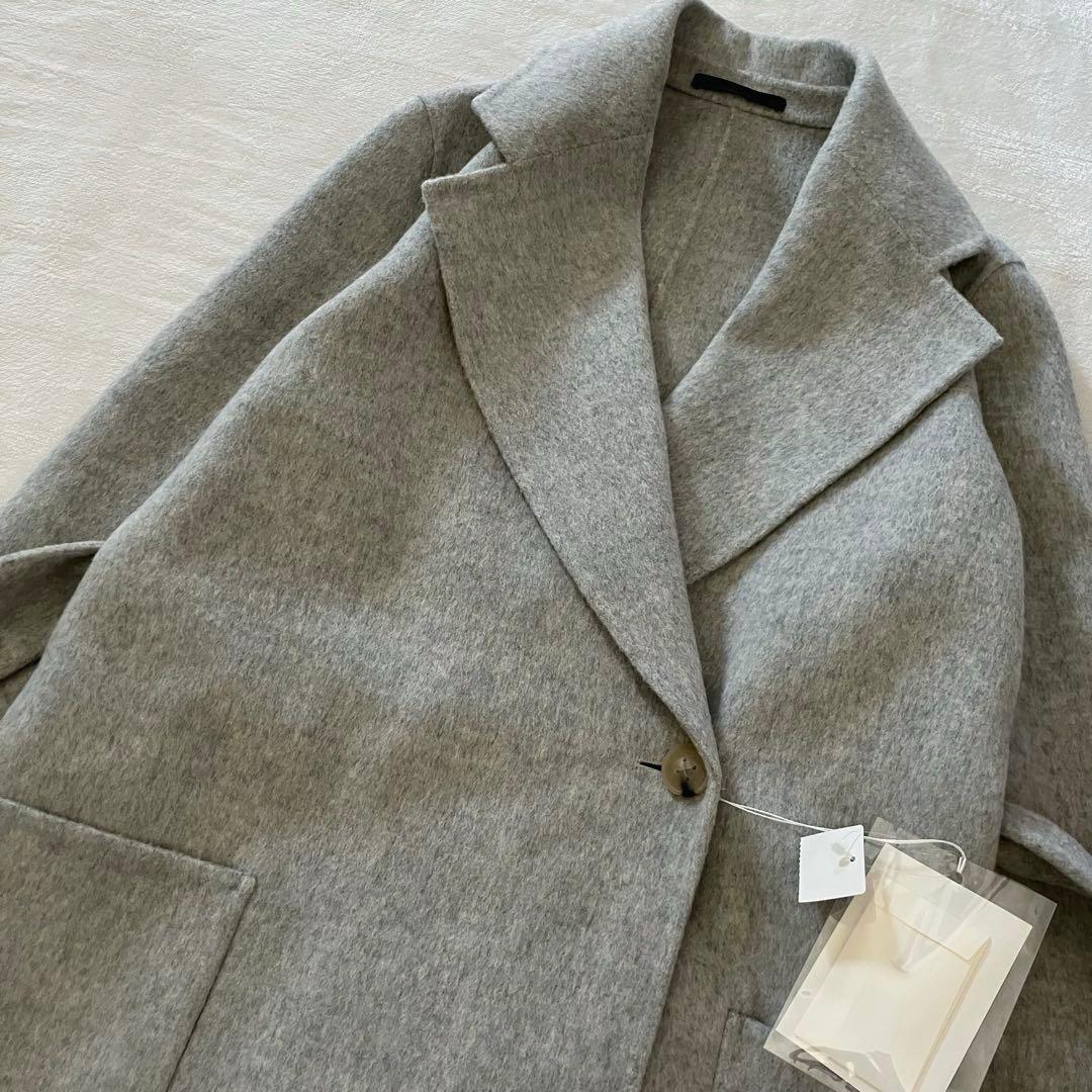 【新品タグ付】Acne Studios チェスターコート ロング丈ダブルウール