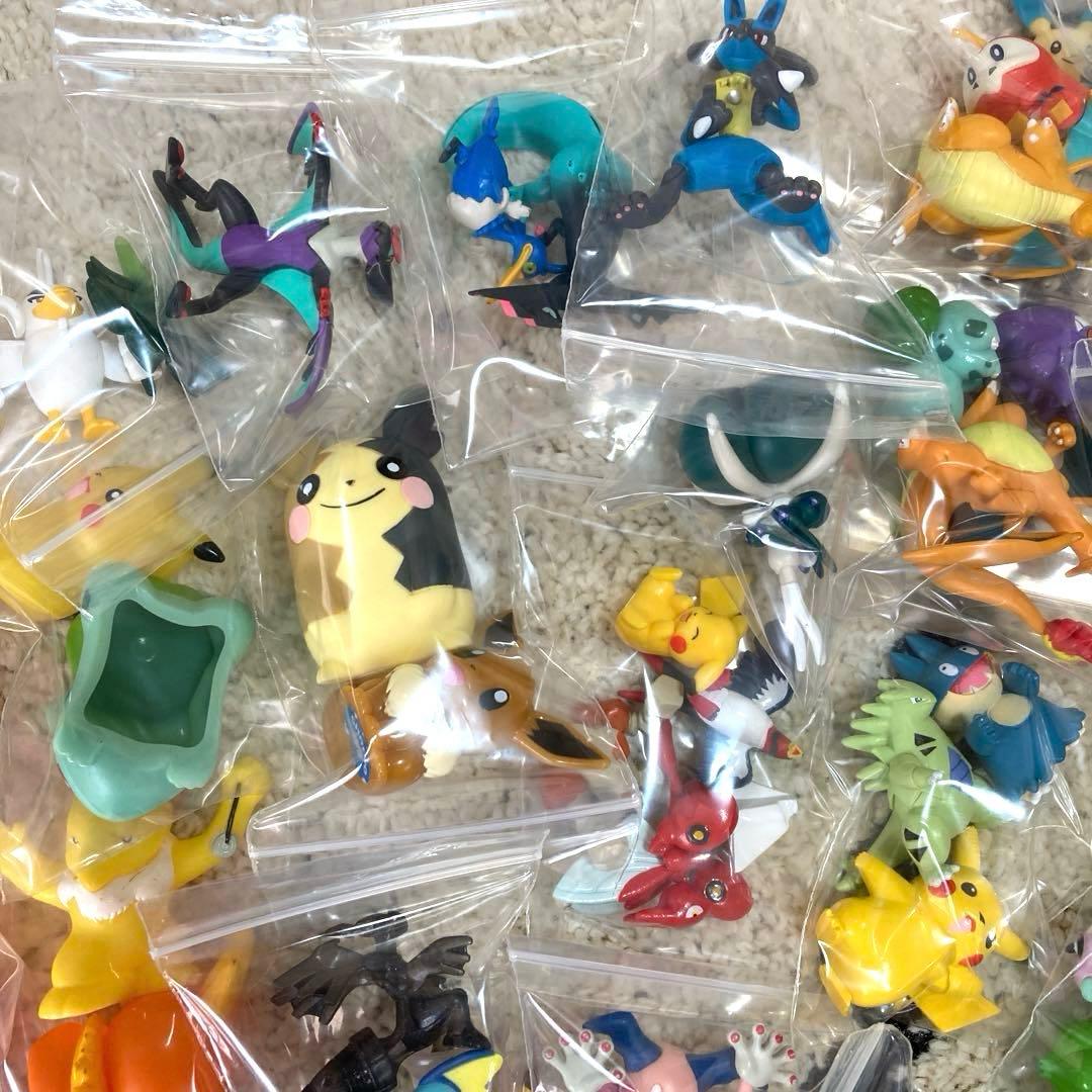 ポケモン　初期　平成レトロ　ミニフィギュア　指人形　モンコレ　大量　まとめ売り