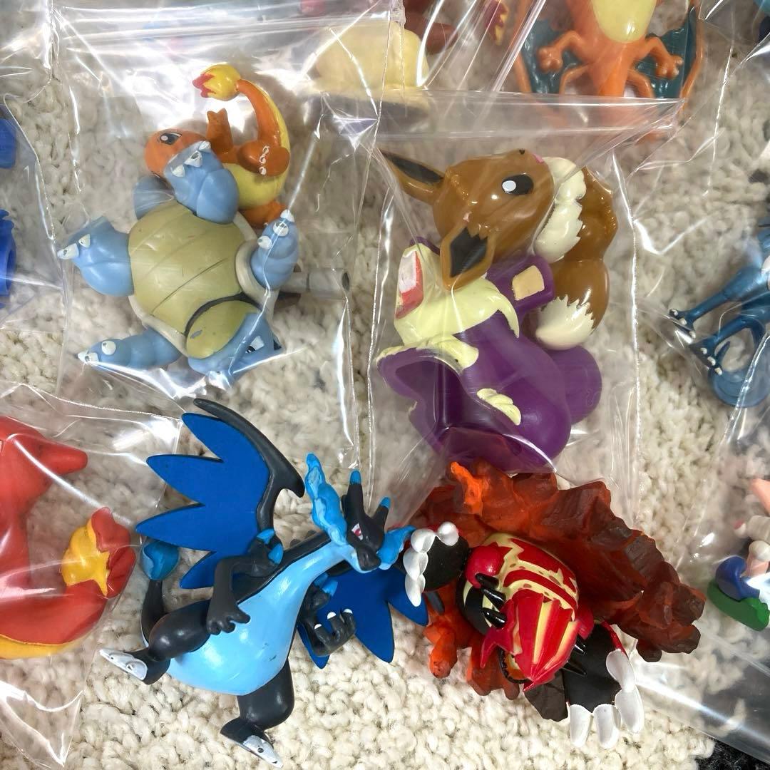 ポケモン　初期　平成レトロ　ミニフィギュア　指人形　モンコレ　大量　まとめ売り