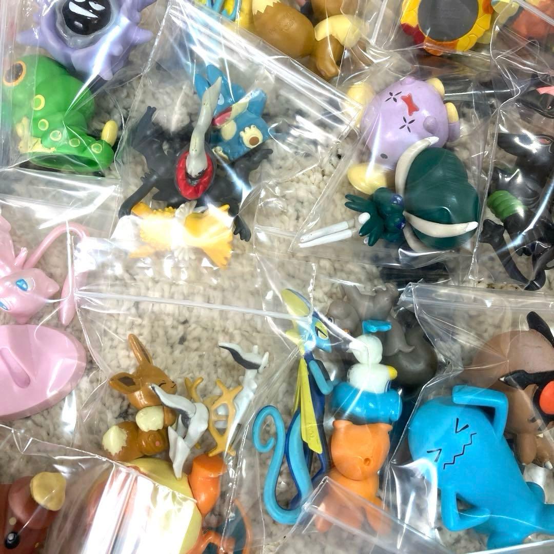 ポケモン　初期　平成レトロ　ミニフィギュア　指人形　モンコレ　大量　まとめ売り
