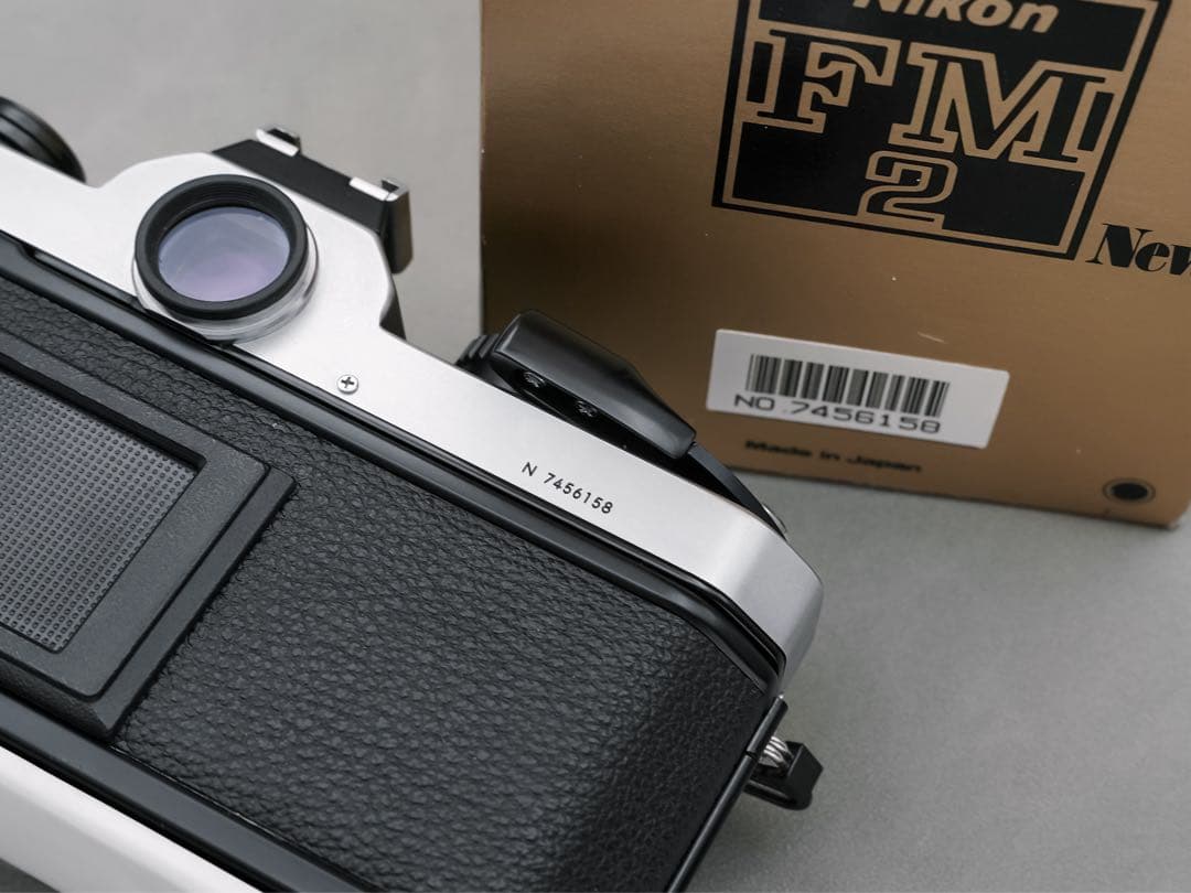 極美品｜未使用級 ニコン FM2N 前期型 ハニカムチタン型シャッター 元箱付き