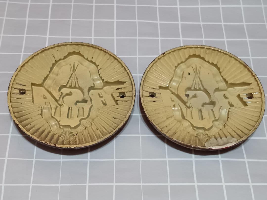 ネロ 希少BSA タンク小銃3丁 エンブレム 左右1組セット(やや難あり)