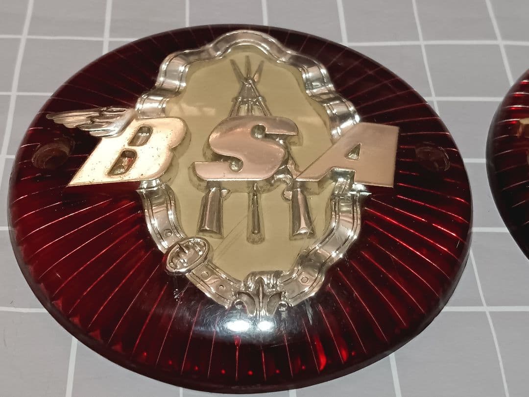 ネロ 希少BSA タンク小銃3丁 エンブレム 左右1組セット(やや難あり)