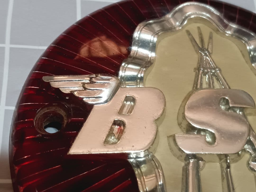 ネロ 希少BSA タンク小銃3丁 エンブレム 左右1組セット(やや難あり)