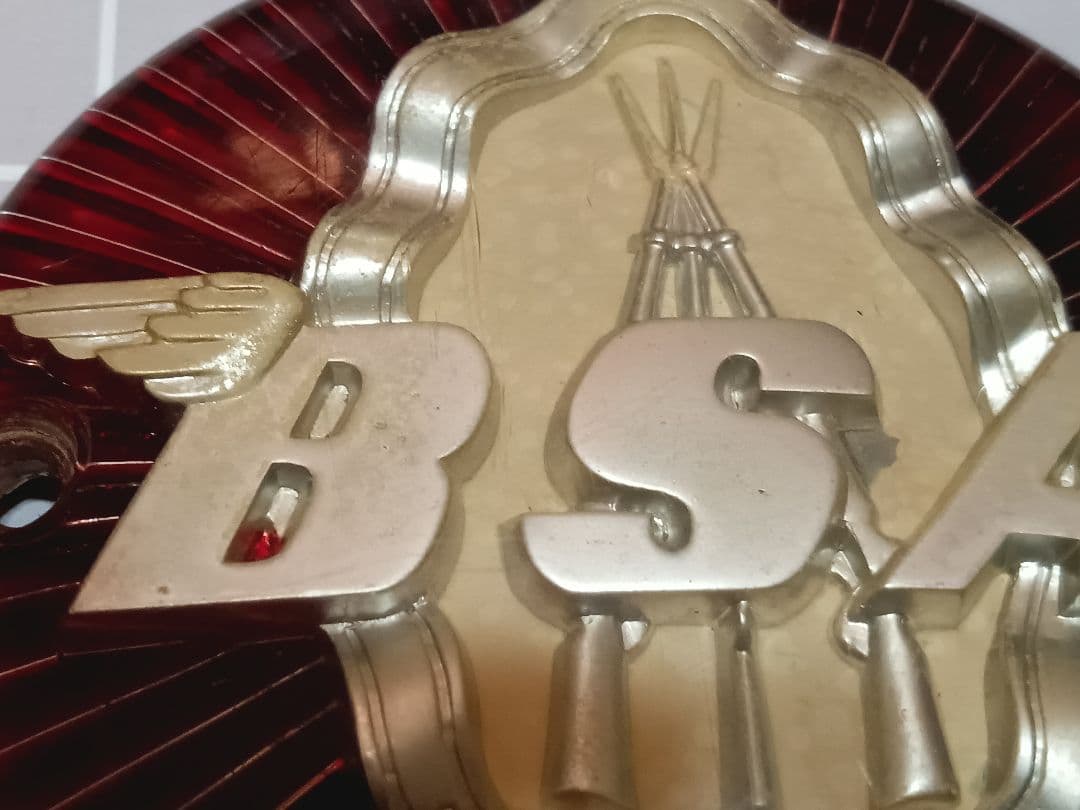 ネロ 希少BSA タンク小銃3丁 エンブレム 左右1組セット(やや難あり)