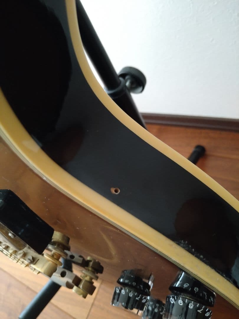 K Garage　 エレキギター　黒　ジャンク品　レスポールタイプ