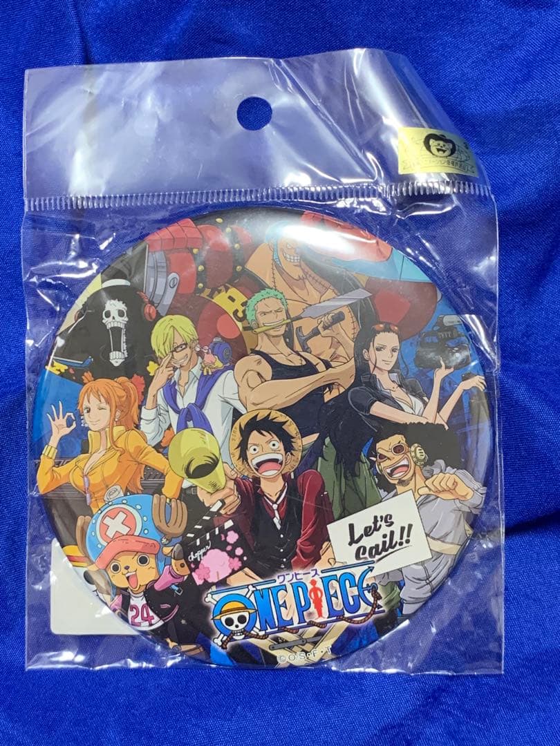 【希少】ワンピース TVクルー2 100パイ缶バッジ