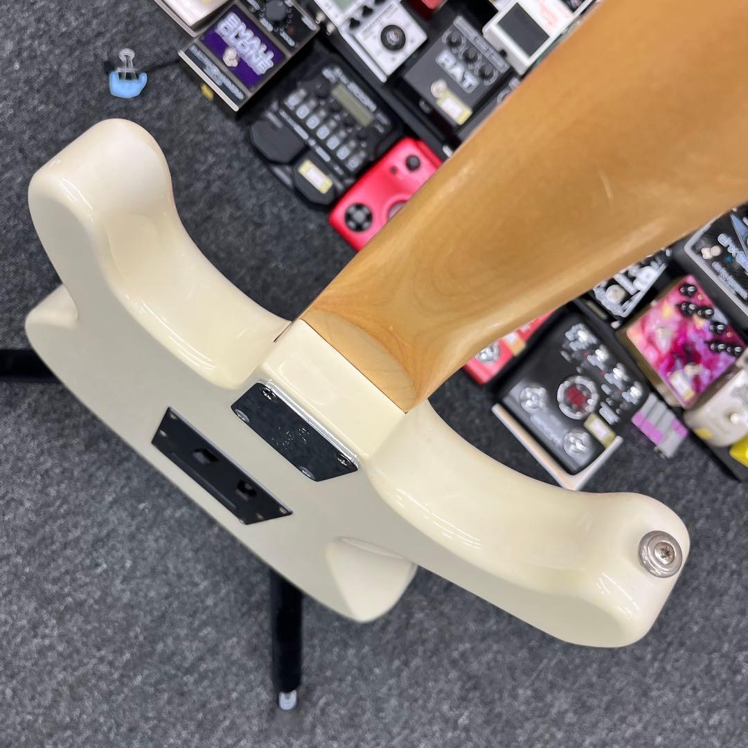 【11076】Rayfield ストラトキャスタータイプ P90 ホワイト