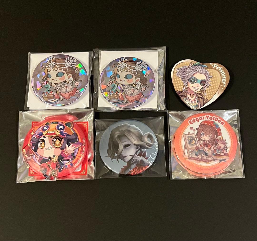 IdentityV 第五人格 缶バッジ 中国 CP27 限定 画家 エドガー